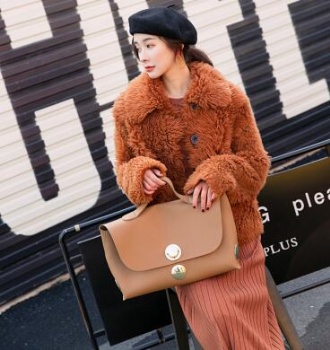  17227 Turkey Merino Lamb Shearling coat	