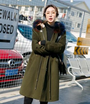 17205 Austrial lamb shearling coat