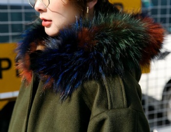  17205 Austrial lamb shearling coat	