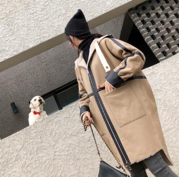  17181 ReversibleTurkey Merino Lamb Shearling coat	