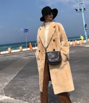  17212 Turkey Merino Shearling coat	