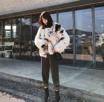  17268 Spain Tigrado lamb Shearling Coat	