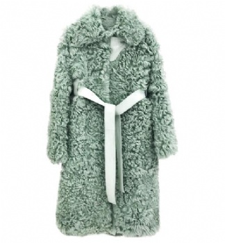  17241 Spain Tigrado lamb Shearling Coat	