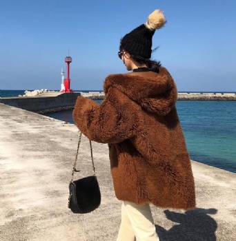  17141-3Turkey Merino Lamb Shearling coat	