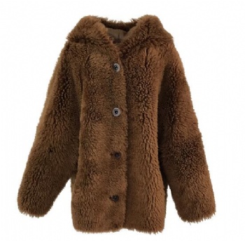  17141-3Turkey Merino Lamb Shearling coat	