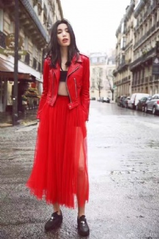  17213 Genuine leather Jacket	