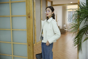  1808W Goat Suede Leather Jacket	