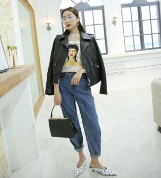  1808S Goat Suede Leather Jacket	