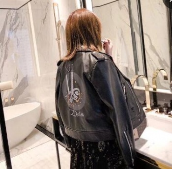  1808S Goat Suede Leather Jacket	