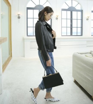  1808S Goat Suede Leather Jacket	