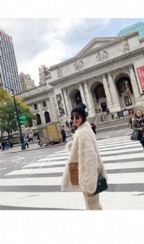  19098 toscanan lamb shearling coat	