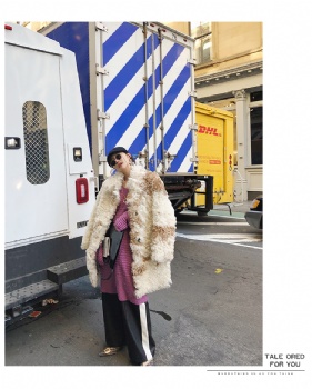 19019 tigrado lamb shearling coat