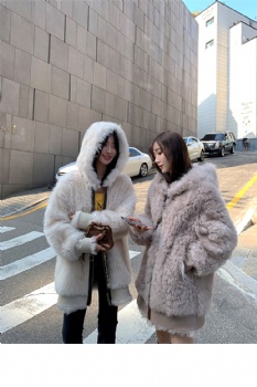 20314 curly toscana lamb shearling coat 2020 fall winter lady fashion