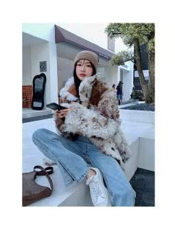 Tigrado lamb shearling coat 6877