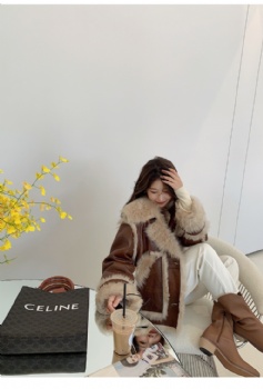  西班牙进口托斯卡纳原生态皮毛一体WZ052	