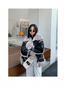  Toscana curly wool lamb shearling coat YW140	