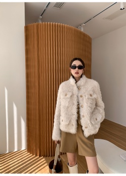  Toscana curly wool lamb shearling coat WZ803	