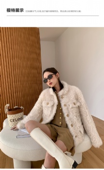 Toscana curly wool lamb shearling coat WZ803	
