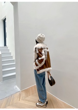  Toscana curly wool lamb shearling coat BK248	