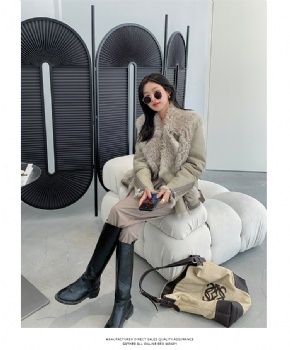  Toscana curly wool lamb shearling coat WZ064	