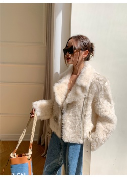  Toscana curly wool lamb shearling coat YW147	