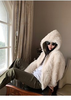  Toscana curly wool lamb shearling coat YW9003	