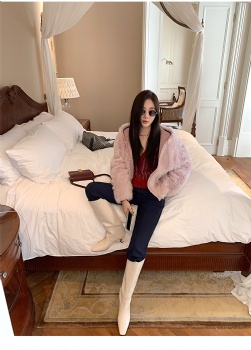  Toscana curly wool lamb shearling coat YW9003	