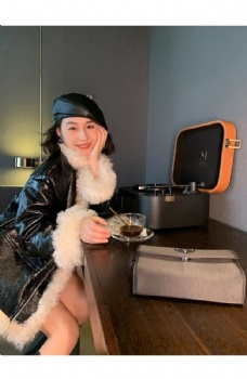  Toscana curly wool lamb shearling coat YP214802	