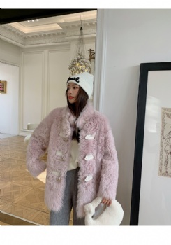 Toscana curly wool lamb shearling coat BK230