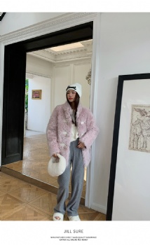  Toscana curly wool lamb shearling coat BK230	