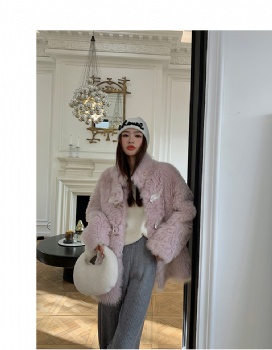  Toscana curly wool lamb shearling coat BK230	