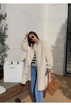  Spain Merino Lamb Shearling trench coat 9012	