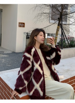  Toscana curly wool lamb shearling coat BK279	