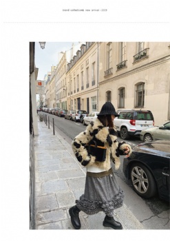  YW040-意大利进口托斯卡纳原生态皮毛一体	