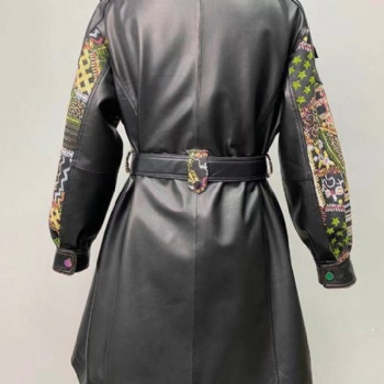  C219- 绵羊皮女装皮衣	