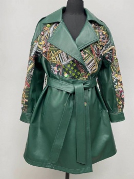  C219- 绵羊皮女装皮衣	