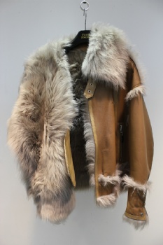  YW278- 意大利进口托斯卡纳原生态皮毛一体	