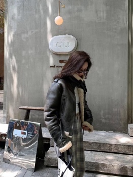  YW101- Turkey Merino Lamb Shearling coat	