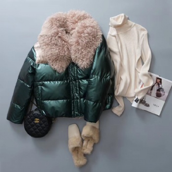 20406 Spain Tigrado lamb Shearling Coat