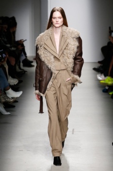  320413613X48- Spain Tigrado lamb Shearling Coat	