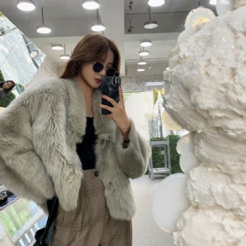  YW076- 意大利进口托斯卡纳原生态皮毛一体	