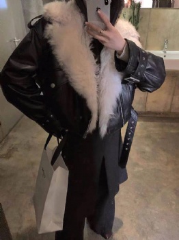  Z044- 意大利进口托斯卡纳原生态皮毛一体	