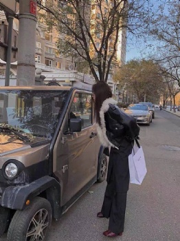  Z044- 意大利进口托斯卡纳原生态皮毛一体	