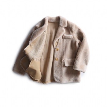  20589- Turkey Merino Lamb Shearling coat	