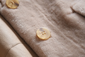  20589- Turkey Merino Lamb Shearling coat	