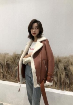 19021- Turkey Merino Lamb Shearling coat