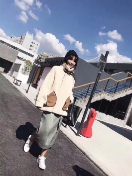 19073- Turkey Merino Lamb Shearling coat