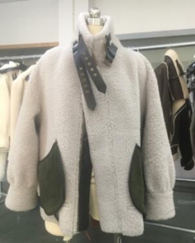  19073- Turkey Merino Lamb Shearling coat	