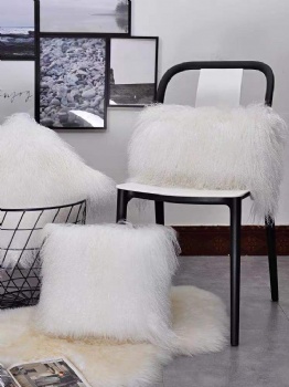  Mongolian Lamb skins Pillow	