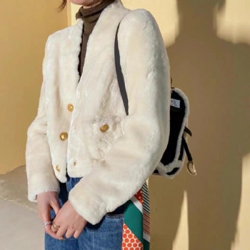 DK399- Turkey Merino Lamb Shearling coat